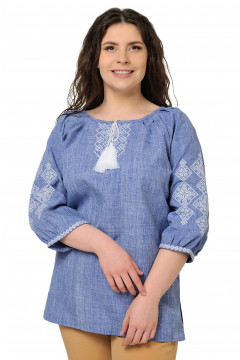 Фото Жіноча блуза-вишиванка...