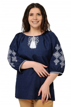 Фото Жіноча блуза-вишиванка...